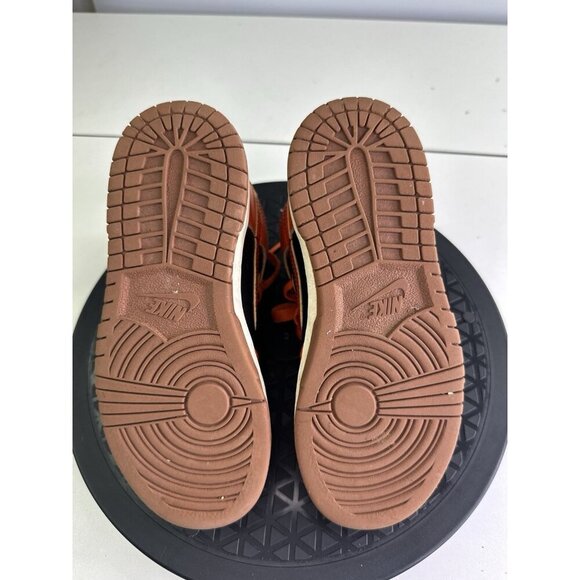 Nike Dunk High (PS) Black Safety Orange DD2314-004 Size 11c Child - Picture 7 of 8